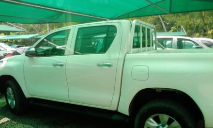 Une Toyota Hilux 4×4 pour faciliter l’action de l’APSME  dans le Projet d’Accès et d’Amélioration des Services Electriques à Kinshasa