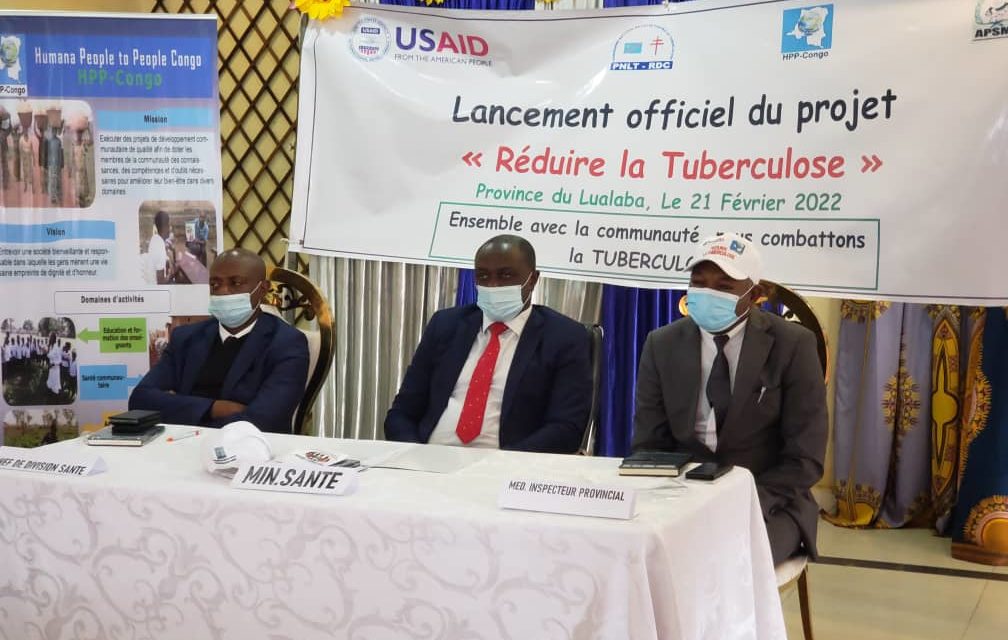 Lualaba : L’APSME lance officiellement le  Projet « Réduire la Tuberculose »