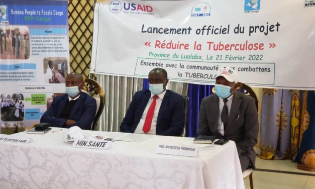 Lualaba : L’APSME lance officiellement le  Projet « Réduire la Tuberculose »